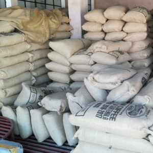 Stockage de café vert - par sac, par mois